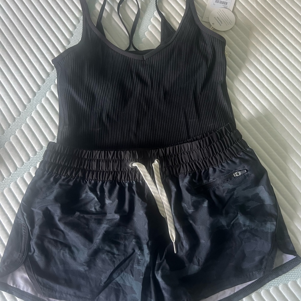 Vuori Black Athletic Shorts